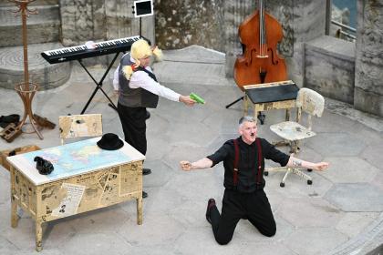 Adolf and Winston - Living Spit