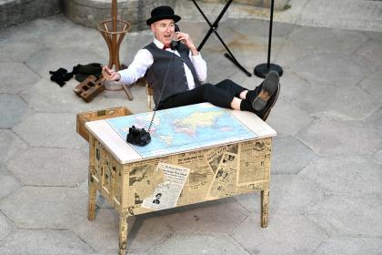 Adolf and Winston - Living Spit