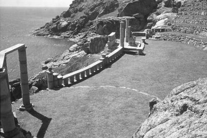 Minack in the late 1930s.