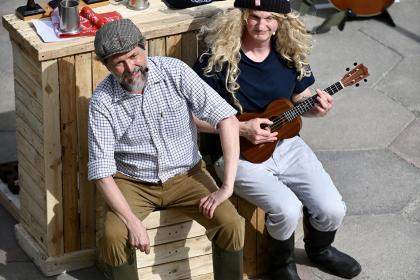 One Man and His Cow - Living Spit