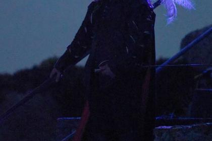 A scene from Cyrano De Bergerac