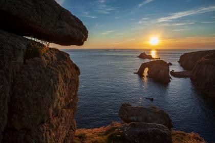 Looking west from near Lands End
