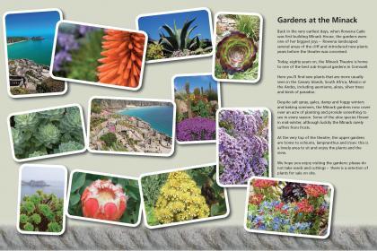 The Minack gardens